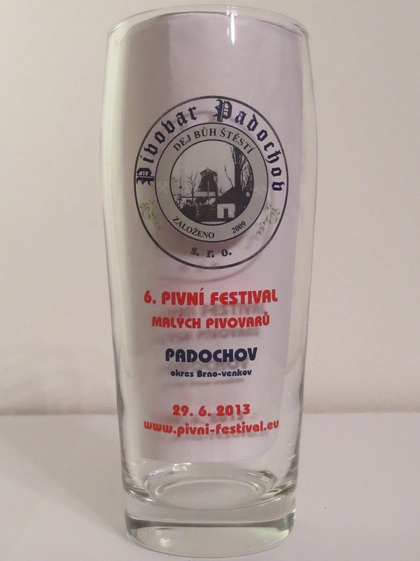 Pivovar Padochov 6. PIVNÍ FESTIVAL MALÝCH PIVOVARŮ 29.6.2013 (0,5L) Willi 
