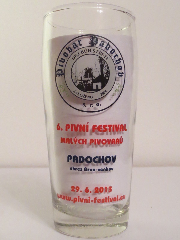 Pivovar Padochov 6. PIVNÍ FESTIVAL MALÝCH PIVOVARŮ 29.6.2013 (0,3L) Willi 